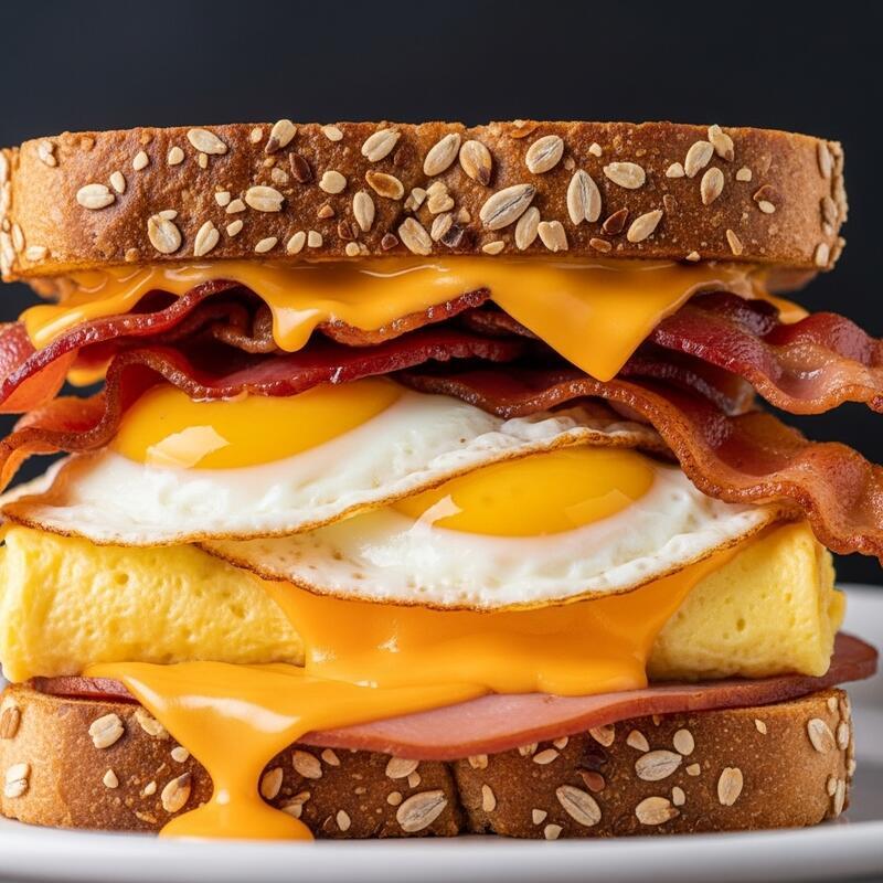 Big ol' Breakfast Sandwich